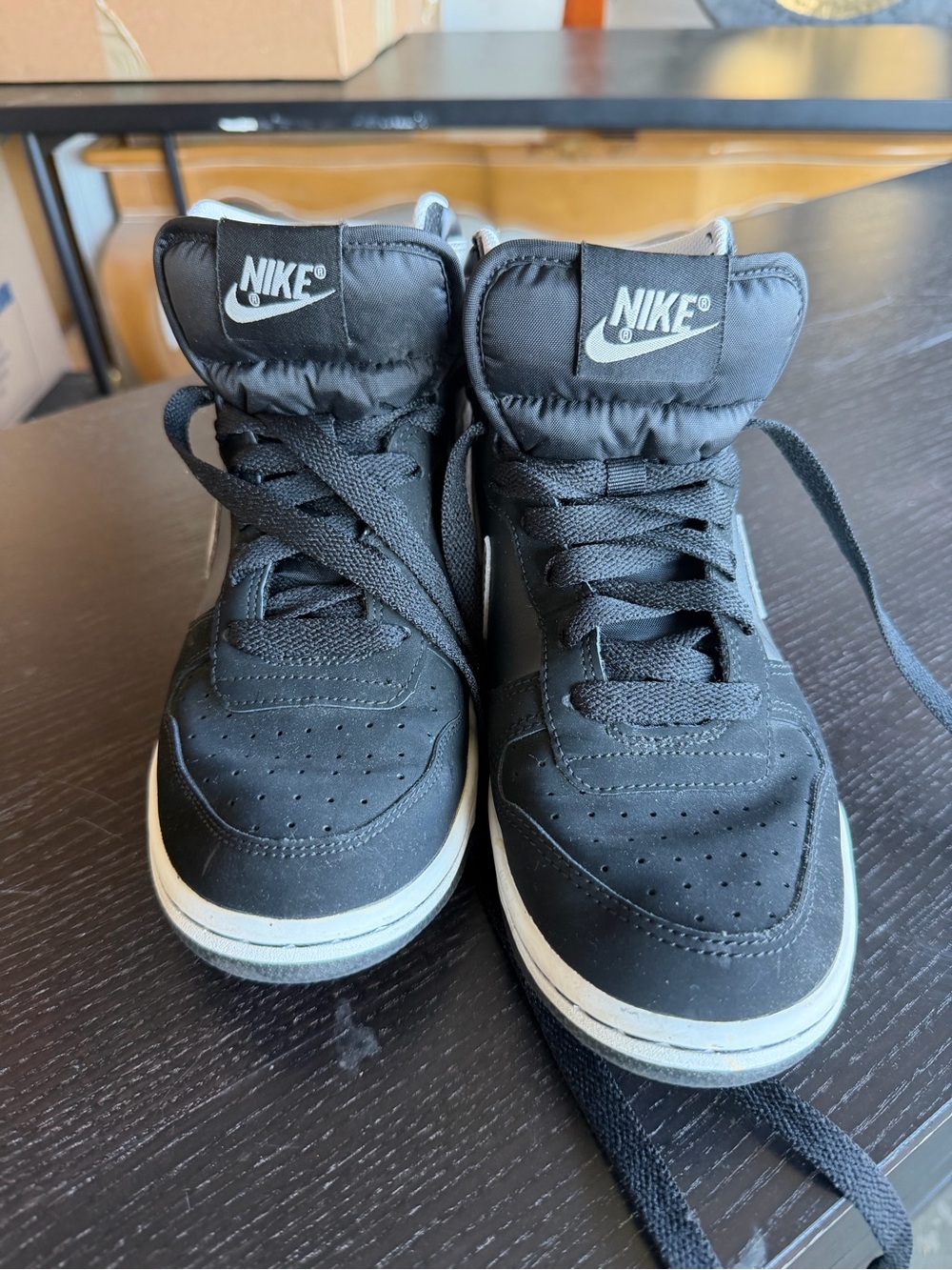 Nike Black High-Top Sneakers
